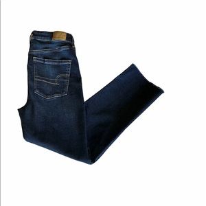 American Eagle Slim Straight Crop Jeans